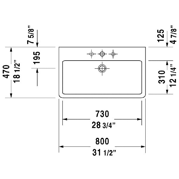 Dimensions du produit