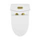 St. Tropez One Piece Elongated Toilet Dual Vortex Flush 1.6 GPF