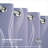 Spurgh Sliver Wave Foil Print Blackout Thermal Grommet Curtain Panels (Set of 2)-792607123-792607125