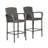 Bella Wicker Outdoor 29 " H Patio Stool-1445342872