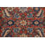 Tapis persan pré-1900 à motif de teinture végétale Sultanabad noué à la main 9 x 12