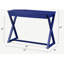 Bureau d'écriture bleu Nalo Twilight-1164505029