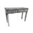 Broussard 112cm Glass Top Console Table