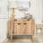 Charming Mango Wood Cabinet With Multiple Storage Options And Modern Design