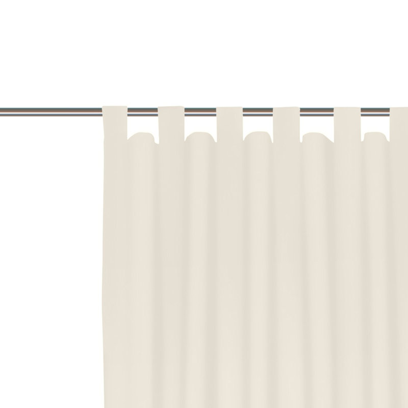 Curtain Panel Panel, Width 132 x Drop 225, Off-White