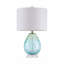 Lampe de table en verre