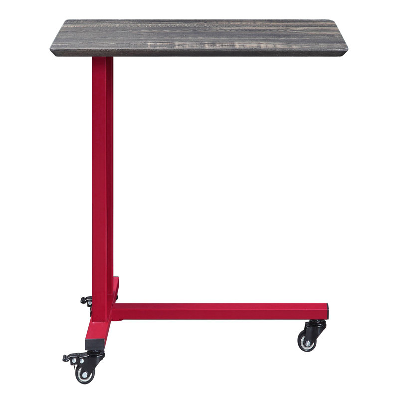 Ensemble de tablettes murales rouges