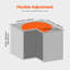 Armoire de coin 31 po 2 niveaux