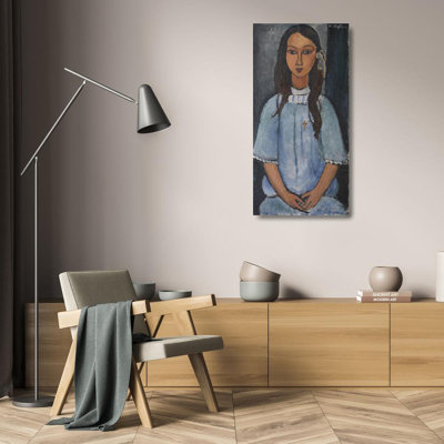 "Alice" par Amedeo Modigliani - Art mural sur toile tendue avec châssis