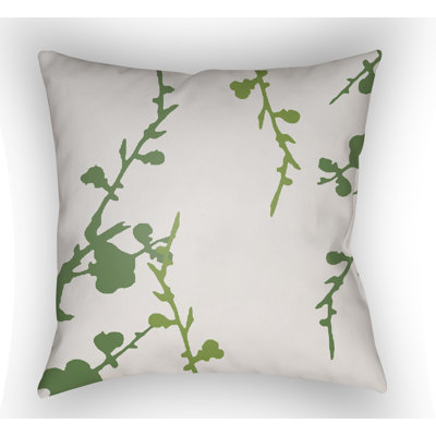 Chinoiserie Floral Indoor/Outdoor Throw Pillow