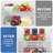 10 Pack Refrigerator Organizer Bins Stackable With Lids, Clear Fridge Organizers And Storage, Kitchen Organizer Storage Containers