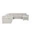 Canapé modulaire inclinable électrique en bois beige Harvey