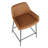Greely Upholstered Counter Stool with Metal Frame-1936632224