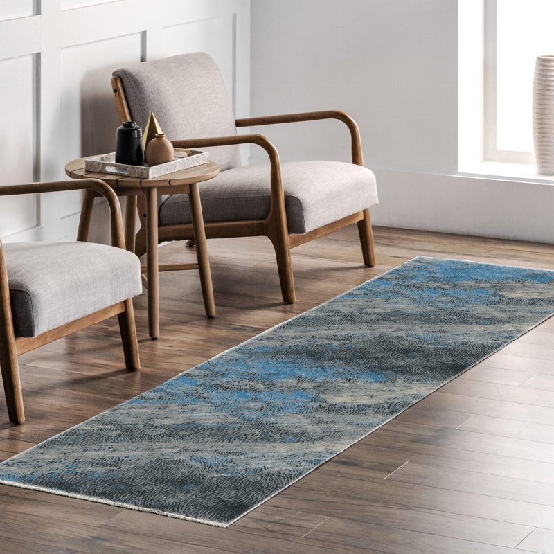 Tapis rectangulaire Deihl avec envers antidérapant, Rectangle 5 pi 3 po x 9 pi 11 po
