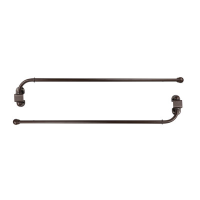 Pennie Adjustable Single Curtain Rod