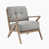 Brownish Gray Fabric