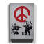 Banksy Peace Wall Graffiti - Wrapped Canvas-19042297