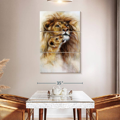 Brampt Lion And Lioness Romance