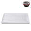 60 in. x 32 in. Alcove Acrylic Shower Base in Glossy White With Right Drain, Drain Included-115223751