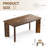 Mid-Century Modern Rectangular Dining Table-887489982