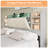 Billericay Upholstered Bed Frame With 4 Storage Drawers, Wooden Bed Frame With 47.2" Bookcase Headboard, Platform Bed With Charging Station/no Box Spring Needed,King-102834369
