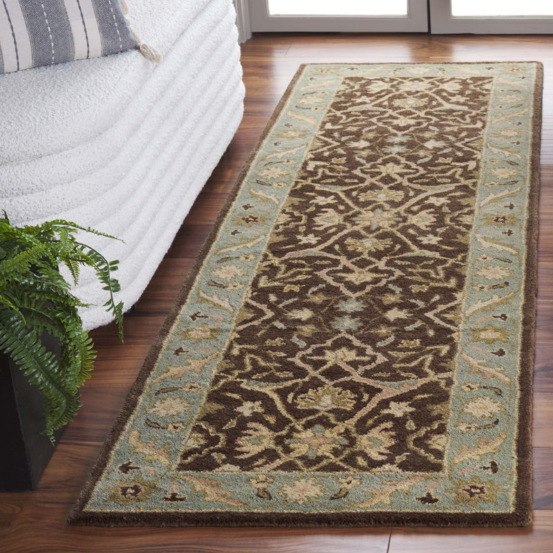 Hand Tufted Wool Oriental Rug,  Runner 2'3" x 8'