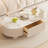 Simple oval rock table