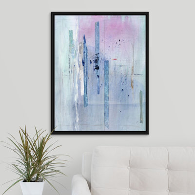 « striée », peinture sur toile