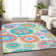 Premium Machine Washable Prisco White Rug