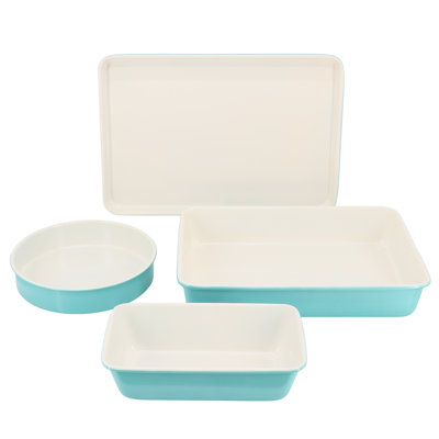 Martha Stewart Everyday 4 Piece Non-Stick Carbon Steel Bakeware Set