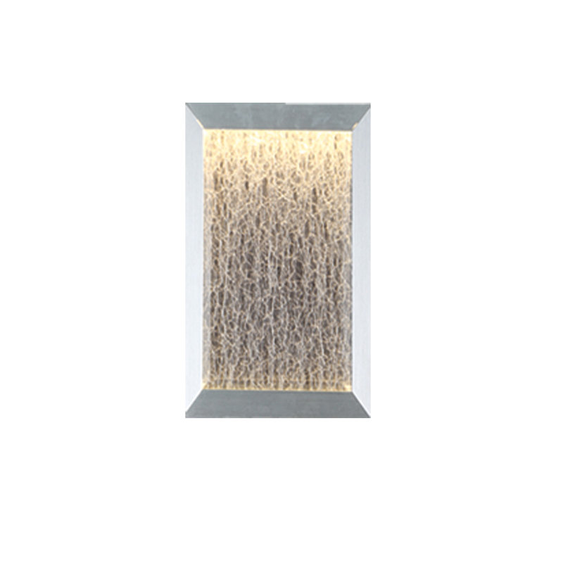 Plafonnier encastré 1 lumière Robinette, Aluminium brossé