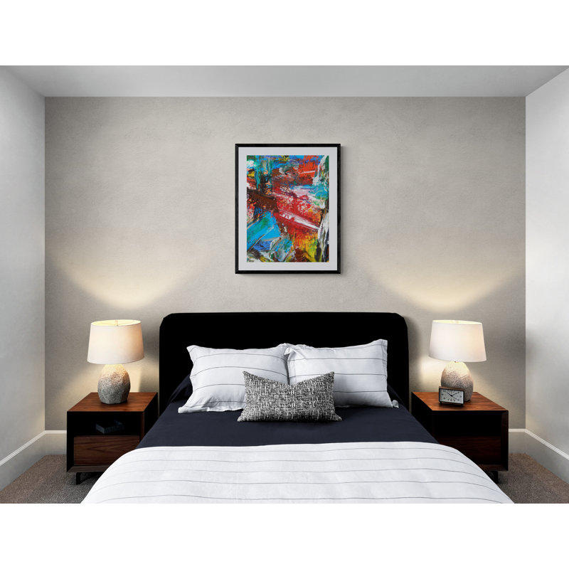 Garden #3 Print by Will Birdwell, Black Framed Paper, 31.25" H x 25.25" W