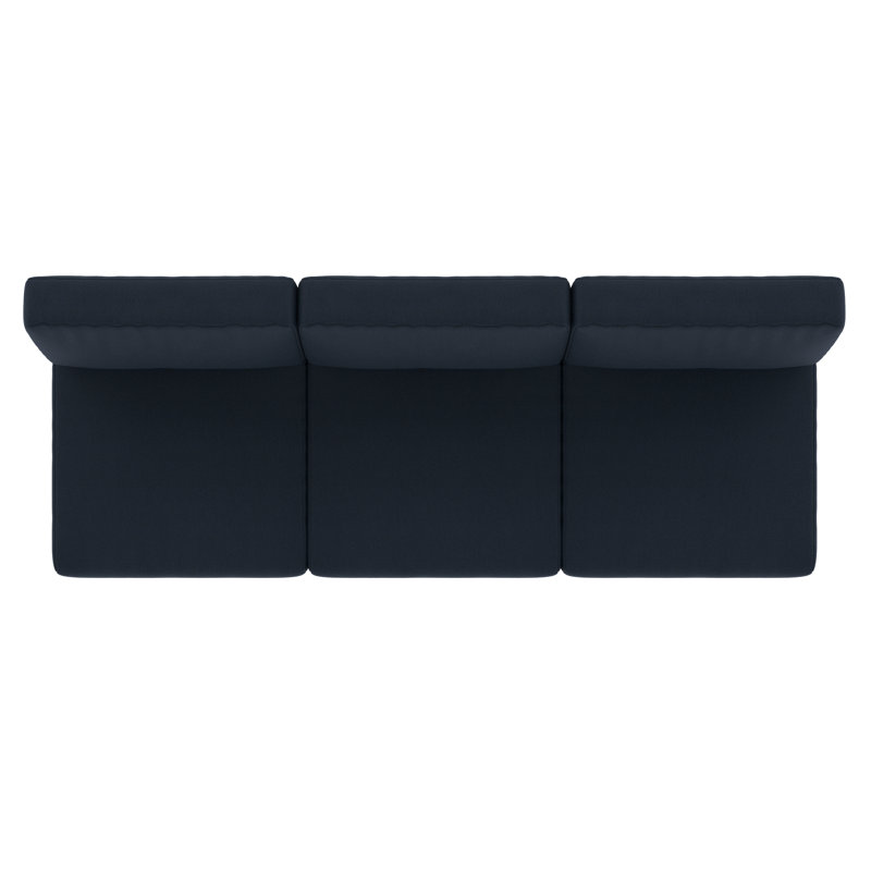 Sunbrella® Outdoor Sofa Seat / Back Cushion, Canvas Navy Sunbrella® Canvas