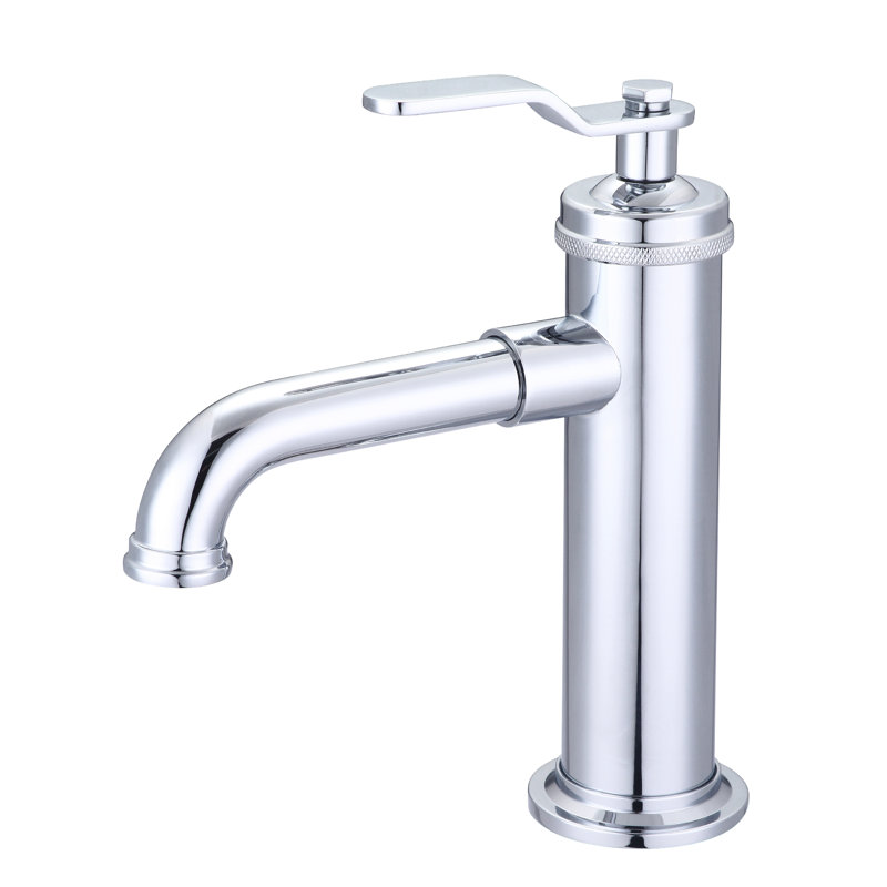 Single-Hole 2-handle Bathroom Faucet with Drain Assembly, Chrome
