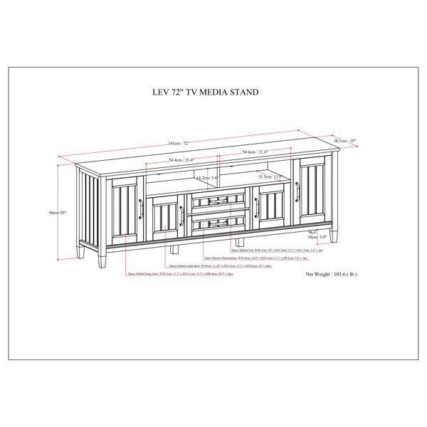 Dimensions du produit