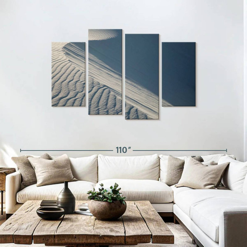 Ombre de dune de sable Alvord, H 48 po x l 75 po