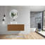 Ensemble de meuble-lavabo mural simple 47,25 po avec plateau en pierre Arrellano