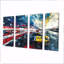 «American Sports Car At The Race Track III - Ensemble de décorations murales de course»-1662873392
