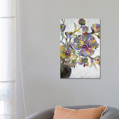 Vivid Poppies by Liz Jardine - Wrapped Canvas Print