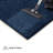 Modern Plush Pet and Kids Friendly Solid Color Navy Area Rugs, Stain & Fade Resistance, Perfect for Living Room, Dining Room, Bedroom, Playroom and Kidsroom, Event, Wedding, Amberli Binded Rug-592421321