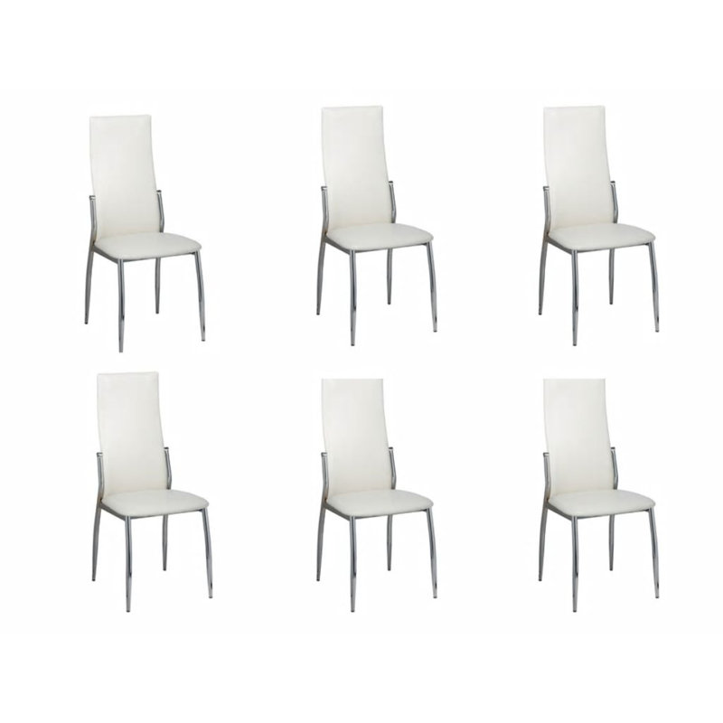 Chaise d'appoint Ahuva, Blanc