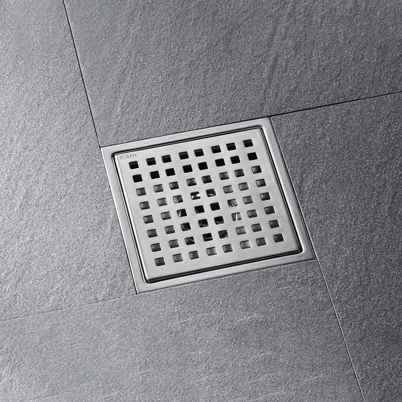 6 Inch Grid Shower Floor Drain