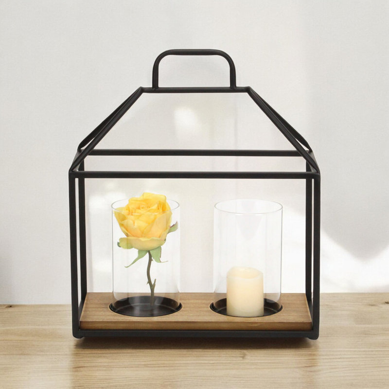 Zenara 2 Jar & Mini House Decor Piece