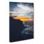 Sunlight Over The Cliff - Wrapped Canvas-56634825