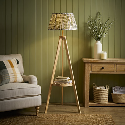 Teece Matte Tripod Floor Lamp