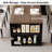 64"-114" Expandable Kitchen Island With Manufactured Wood Top, Wine Bar, 3 Storage Cabinets And Drawers For Open-Concept Kitchens, Home Bar-2050533612
