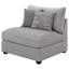 Chaise sans accoudoirs avec coussins Austin