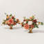 2 pièces fleurs de centre de table de mariage rose, décor de mariage de fleurs artificielles pour la réception de table, bureau de table, manteau de cheminée, allée, fausses fleurs, décorations de mariage pour la Saint-Valentin (sans vase)