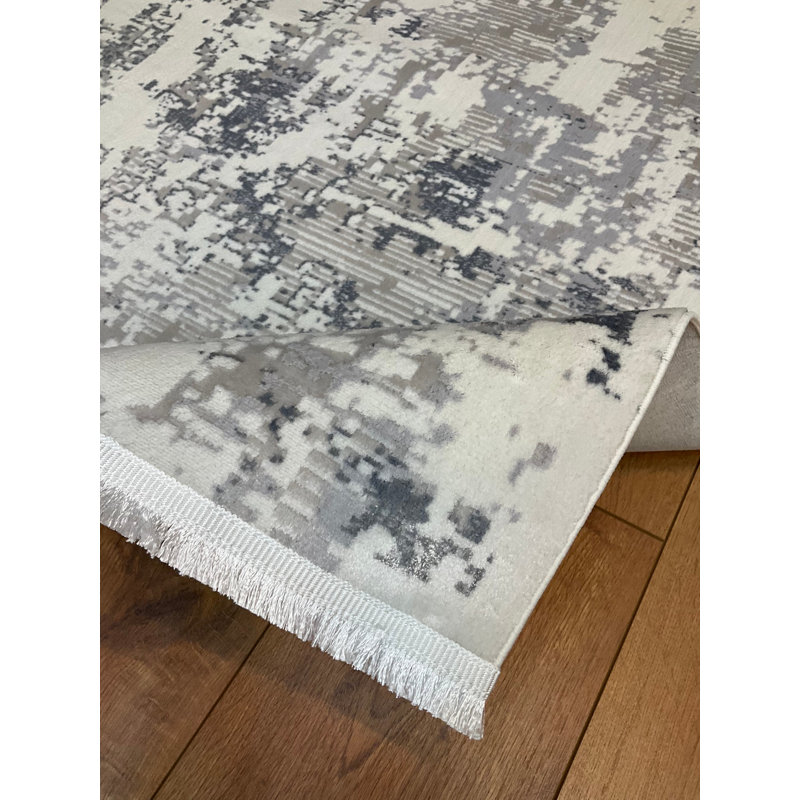 Amiliya Solid Colour Bamboo Slat / Seagrass Area Rug, Rectangle 160 x 230cm