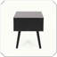 Table de bout fonctionnelle, polyvalente, pratique, élégante, décorative, durable, compacte, utile